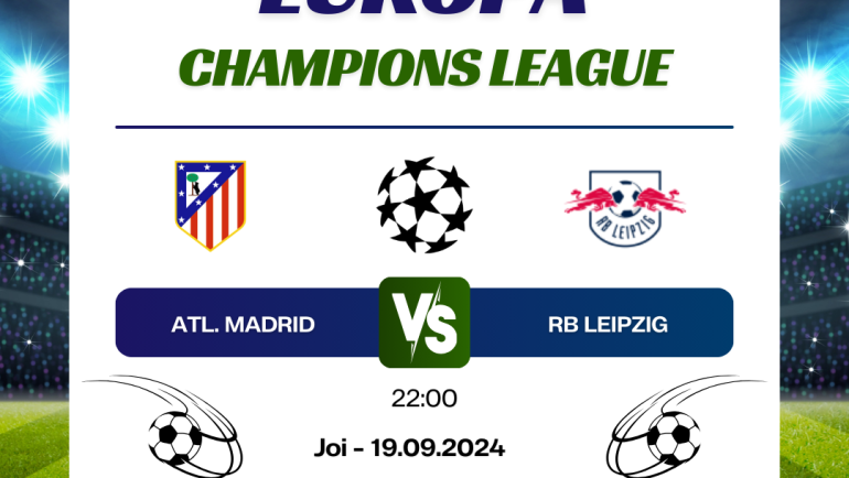 Atletico Madrid Vs RB Leipzig