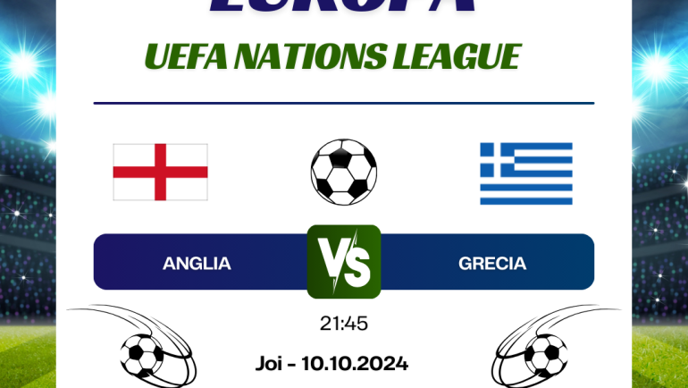 Anglia vs Grecia