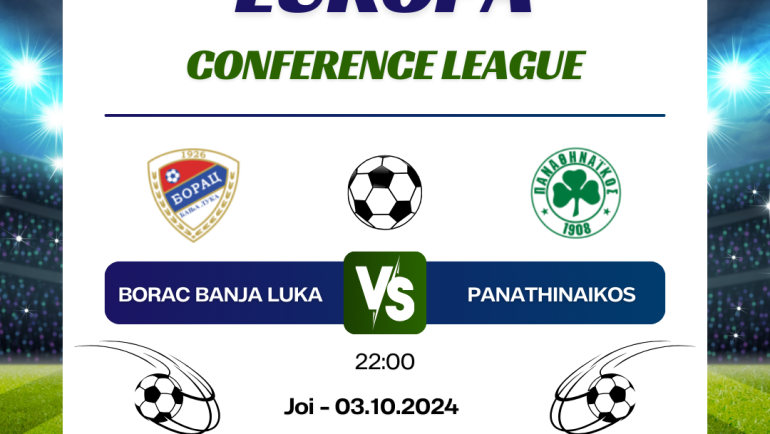 Borac Banja Luka VS Panathinaikos