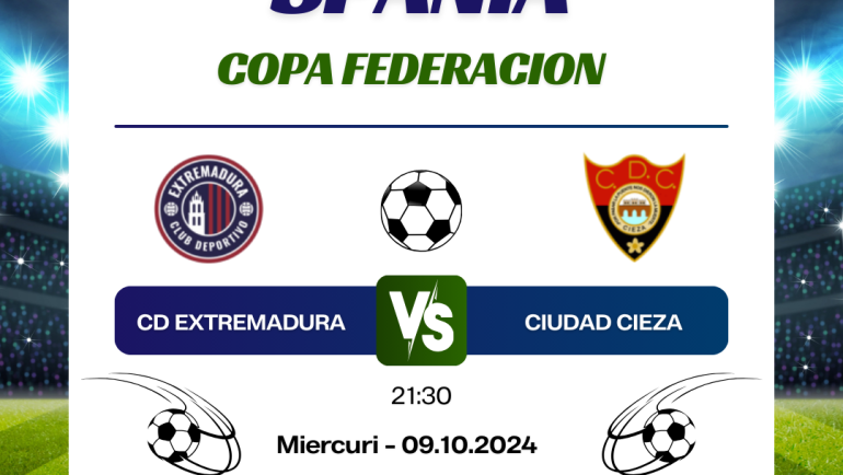 CD Extremadura vs Ciudad Cieza