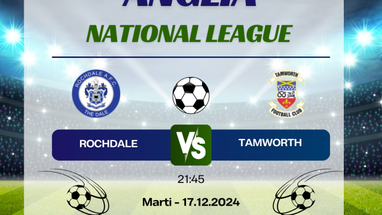 Rochdale vs Tamworth